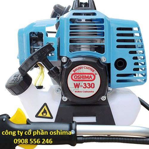 máy cắt cỏ oshima w 330 bạc